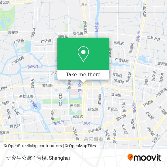 研究生公寓-1号楼 map