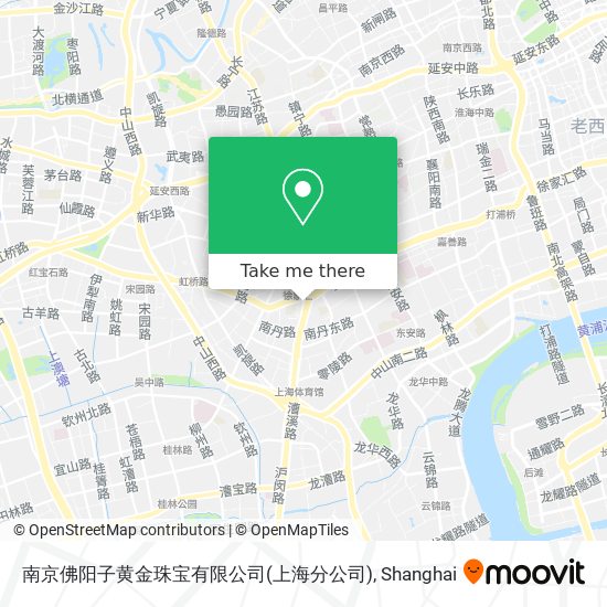 南京佛阳子黄金珠宝有限公司(上海分公司) map