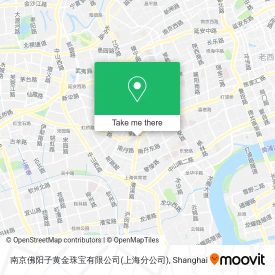 南京佛阳子黄金珠宝有限公司(上海分公司) map