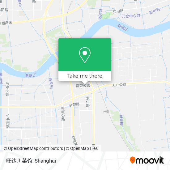 旺达川菜馆 map