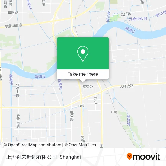 上海创未针织有限公司 map