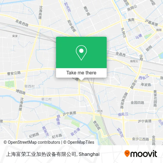 上海富荣工业加热设备有限公司 map