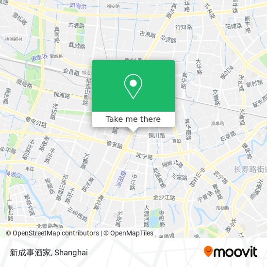 新成事酒家 map