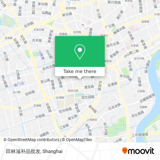 田林滋补品批发 map