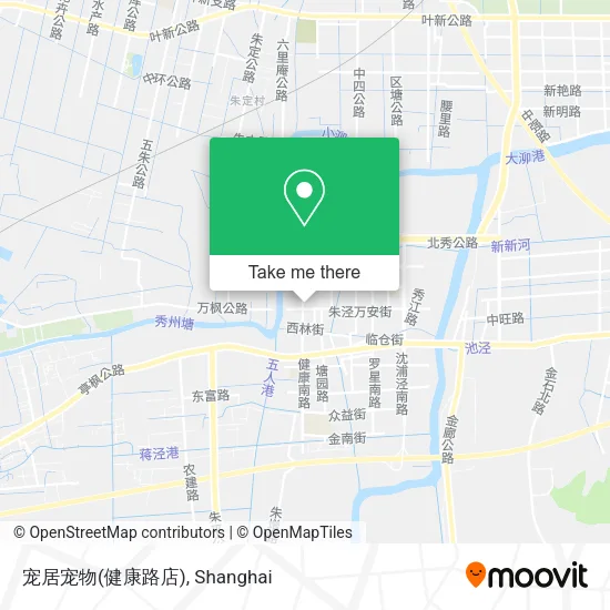 宠居宠物(健康路店) map