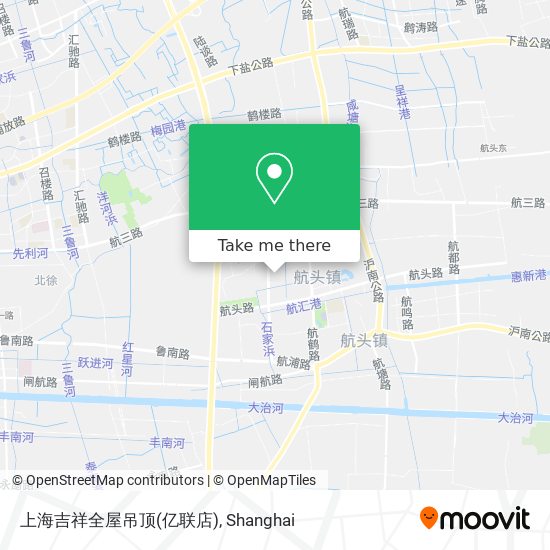上海吉祥全屋吊顶(亿联店) map
