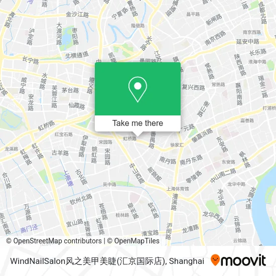 WindNailSalon风之美甲美睫(汇京国际店) map