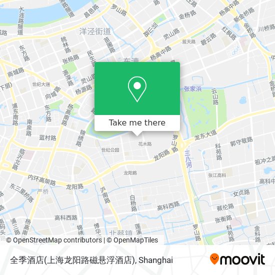 全季酒店(上海龙阳路磁悬浮酒店) map