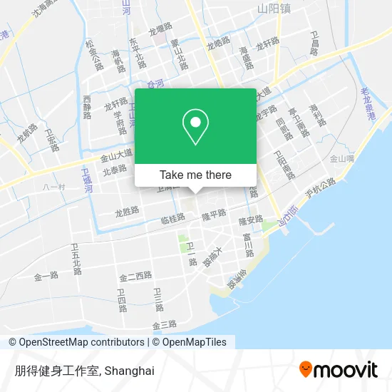 朋得健身工作室 map