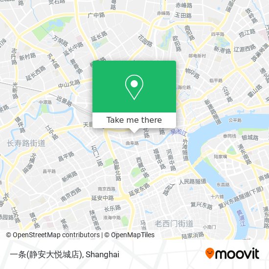 一条(静安大悦城店) map