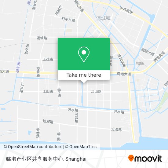 临港产业区共享服务中心 map