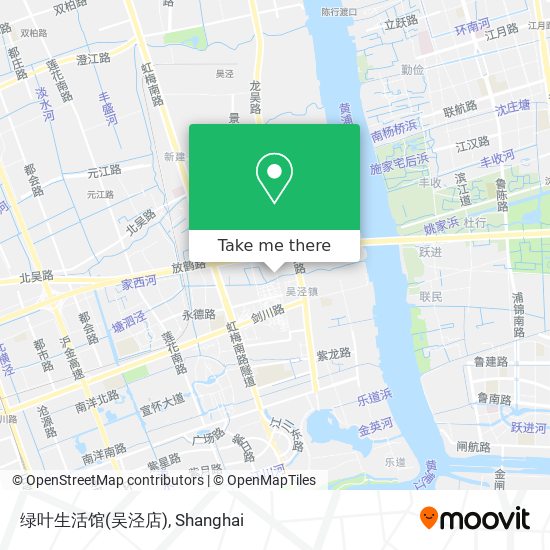 绿叶生活馆(吴泾店) map