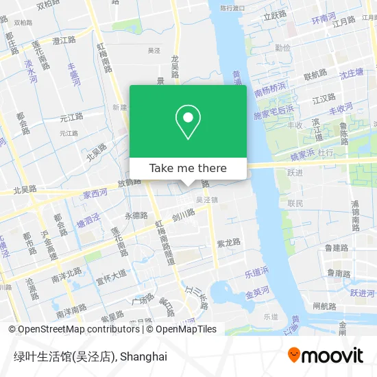 绿叶生活馆(吴泾店) map