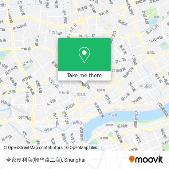 全家便利店(物华路二店) map