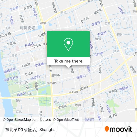 东北菜馆(瓯盛店) map
