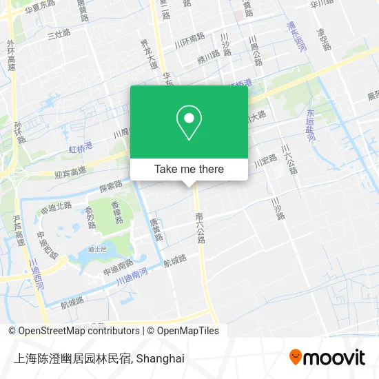 上海陈澄幽居园林民宿 map