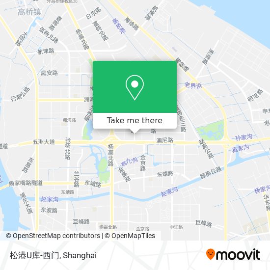 松港U库-西门 map