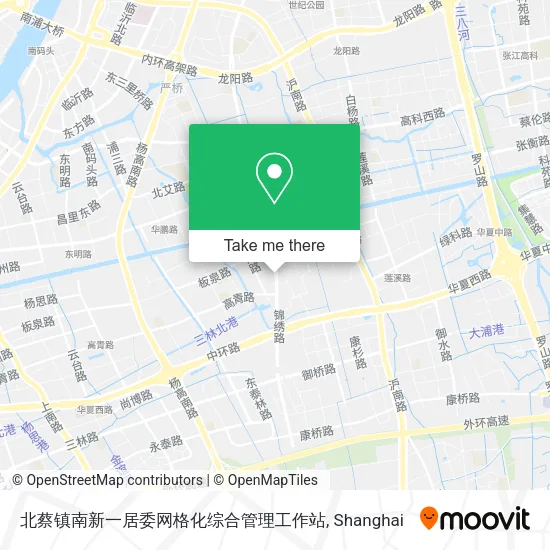 北蔡镇南新一居委网格化综合管理工作站 map