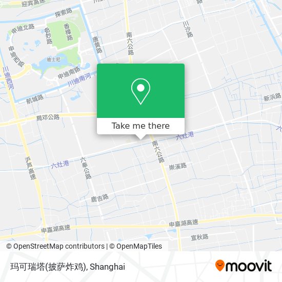 玛可瑞塔(披萨炸鸡) map