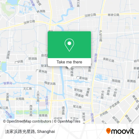 淡家浜路光星路 map