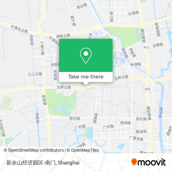 新佘山经济园区-南门 map