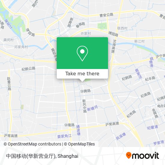 中国移动(华新营业厅) map