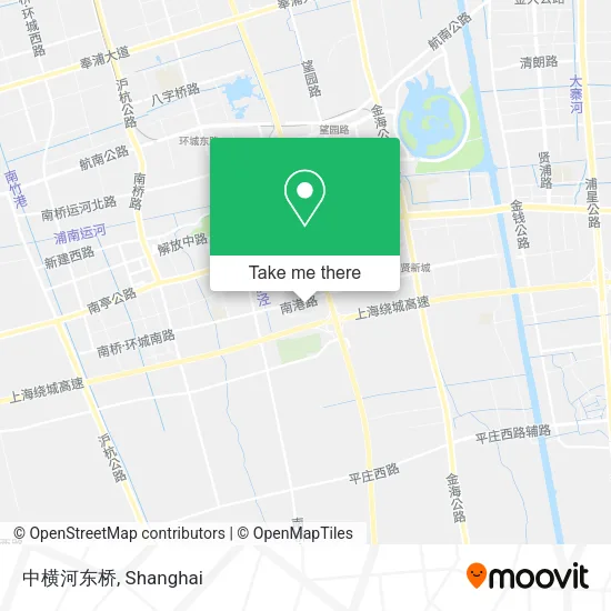 中横河东桥 map