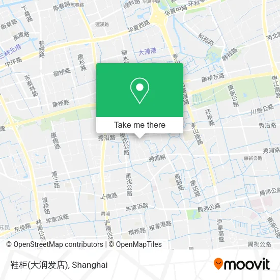 鞋柜(大润发店) map