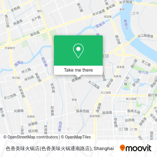 色香美味火锅店(色香美味火锅通南路店) map