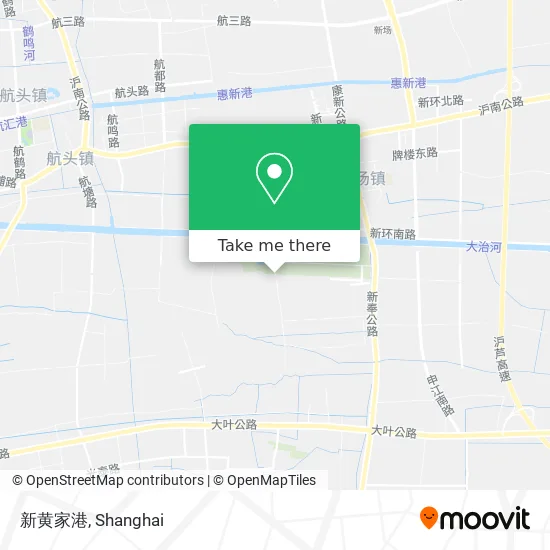 新黄家港 map