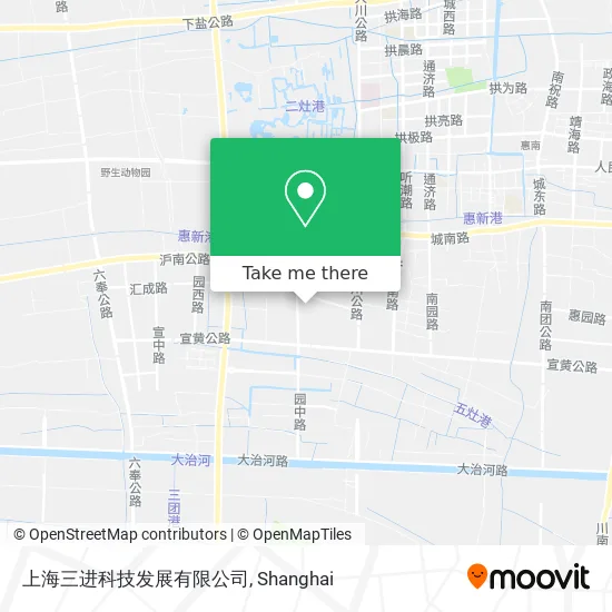 上海三进科技发展有限公司 map
