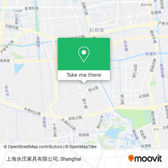 上海佘庄家具有限公司 map