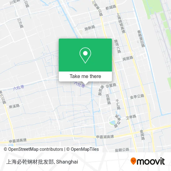 上海必乾钢材批发部 map