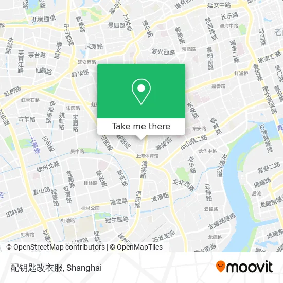 配钥匙改衣服 map