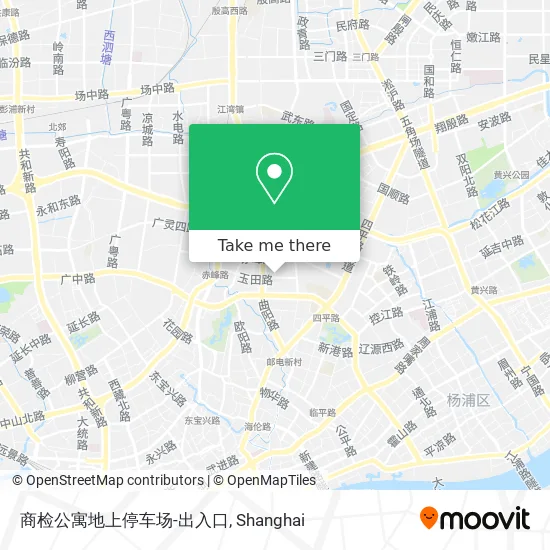 商检公寓地上停车场-出入口 map