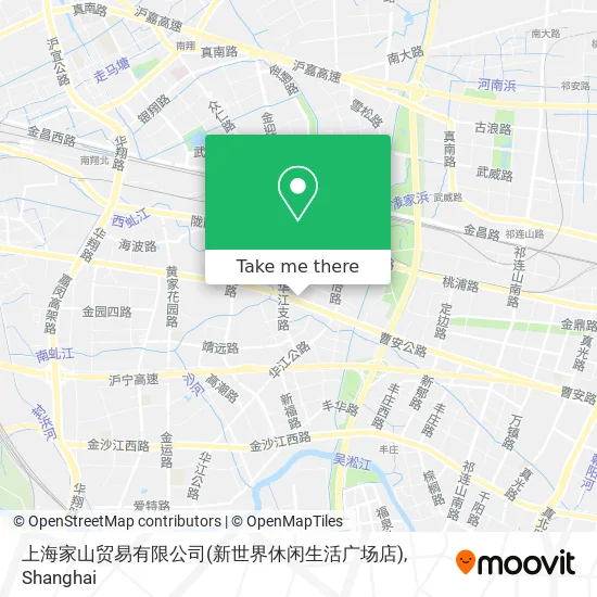 上海家山贸易有限公司(新世界休闲生活广场店) map