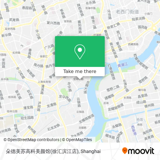 朵德美苏高科美颜馆(徐汇滨江店) map