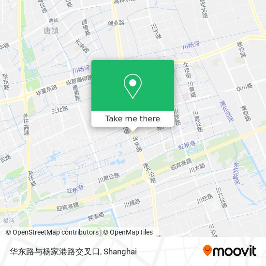 华东路与杨家港路交叉口 map