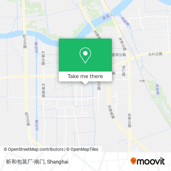 昕和包装厂-南门 map