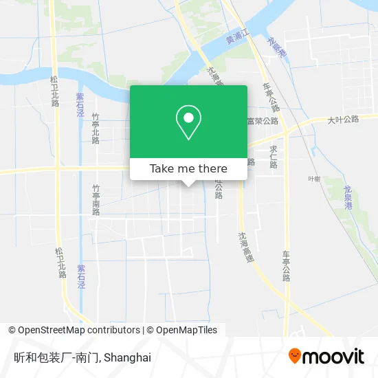 昕和包装厂-南门 map