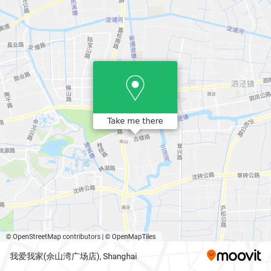 我爱我家(佘山湾广场店) map