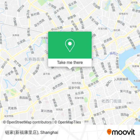 链家(新福康里店) map