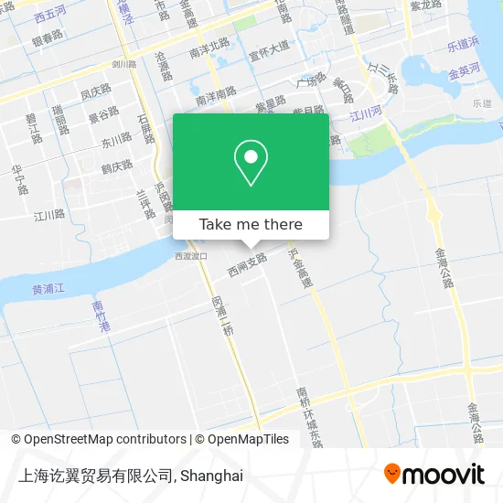 上海讫翼贸易有限公司 map