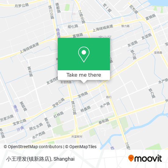小王理发(镇新路店) map