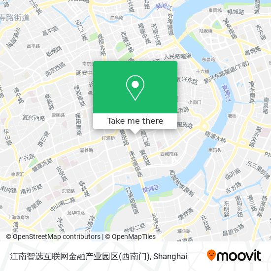 江南智选互联网金融产业园区(西南门) map