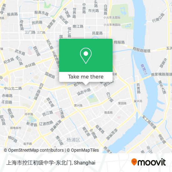 上海市控江初级中学-东北门 map