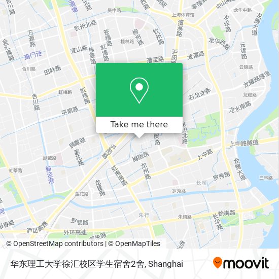 华东理工大学徐汇校区学生宿舍2舍 map