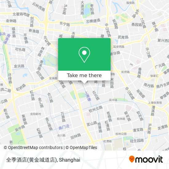 全季酒店(黄金城道店) map