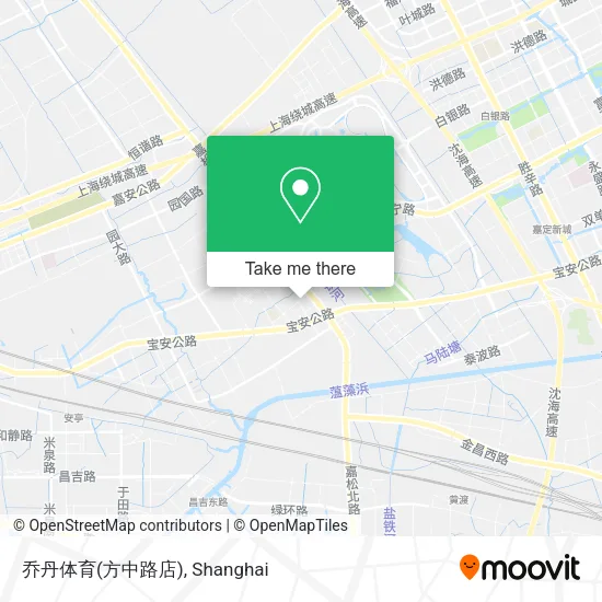 乔丹体育(方中路店) map