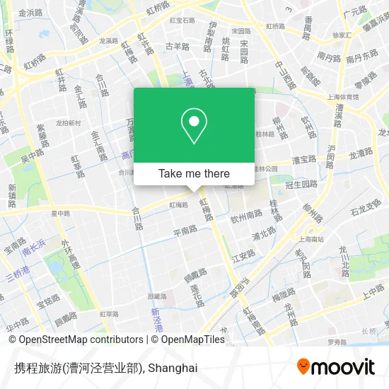 携程旅游(漕河泾营业部) map